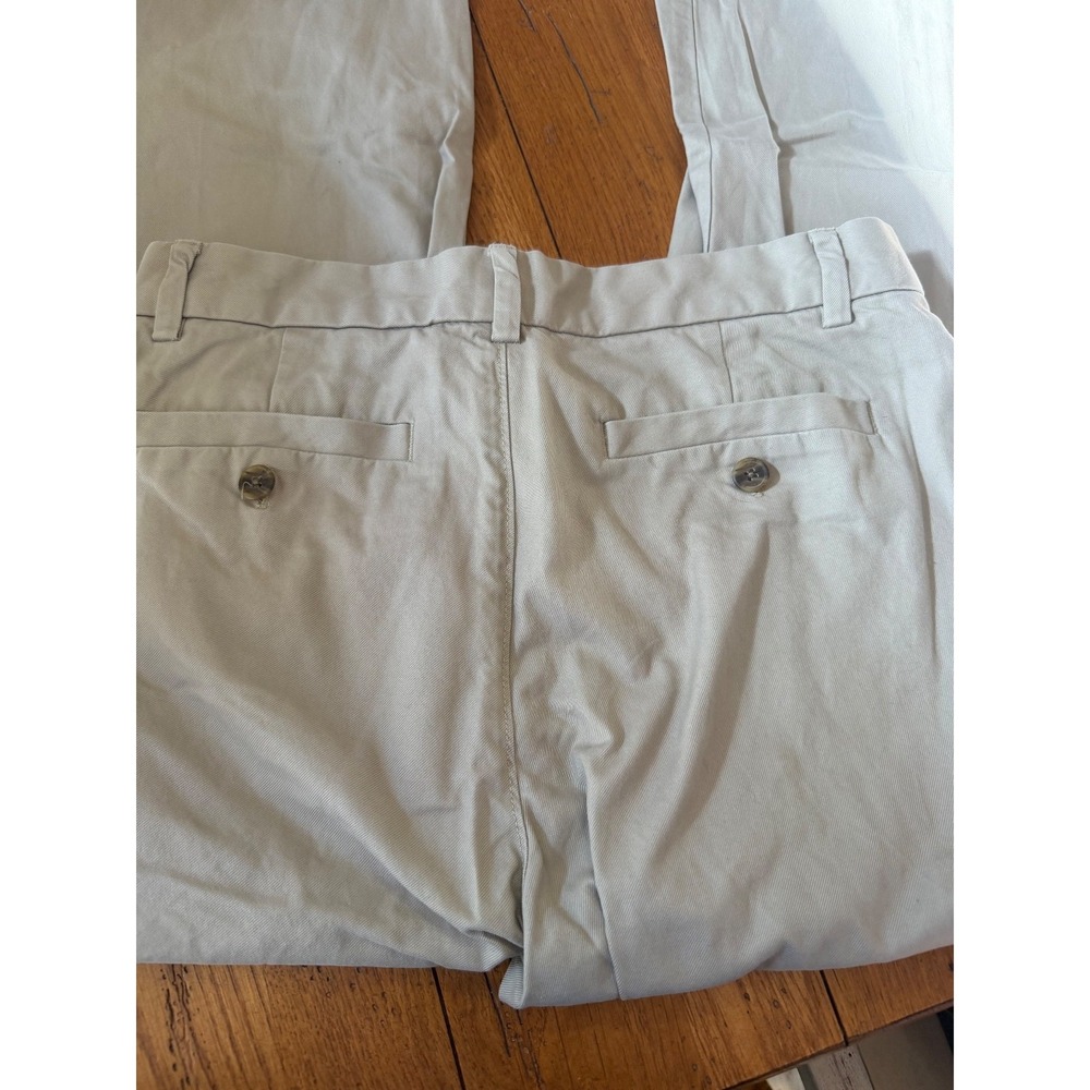 gap relaxed fit‎ khaki pants 33x32 preppy